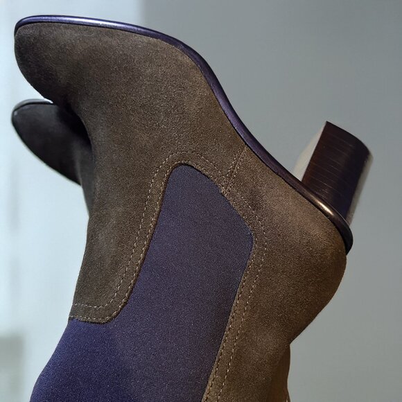 NWOB Portland Leather Patina Vero Chelsea Boot - Vine / Size 11 - Picture 7 of 14